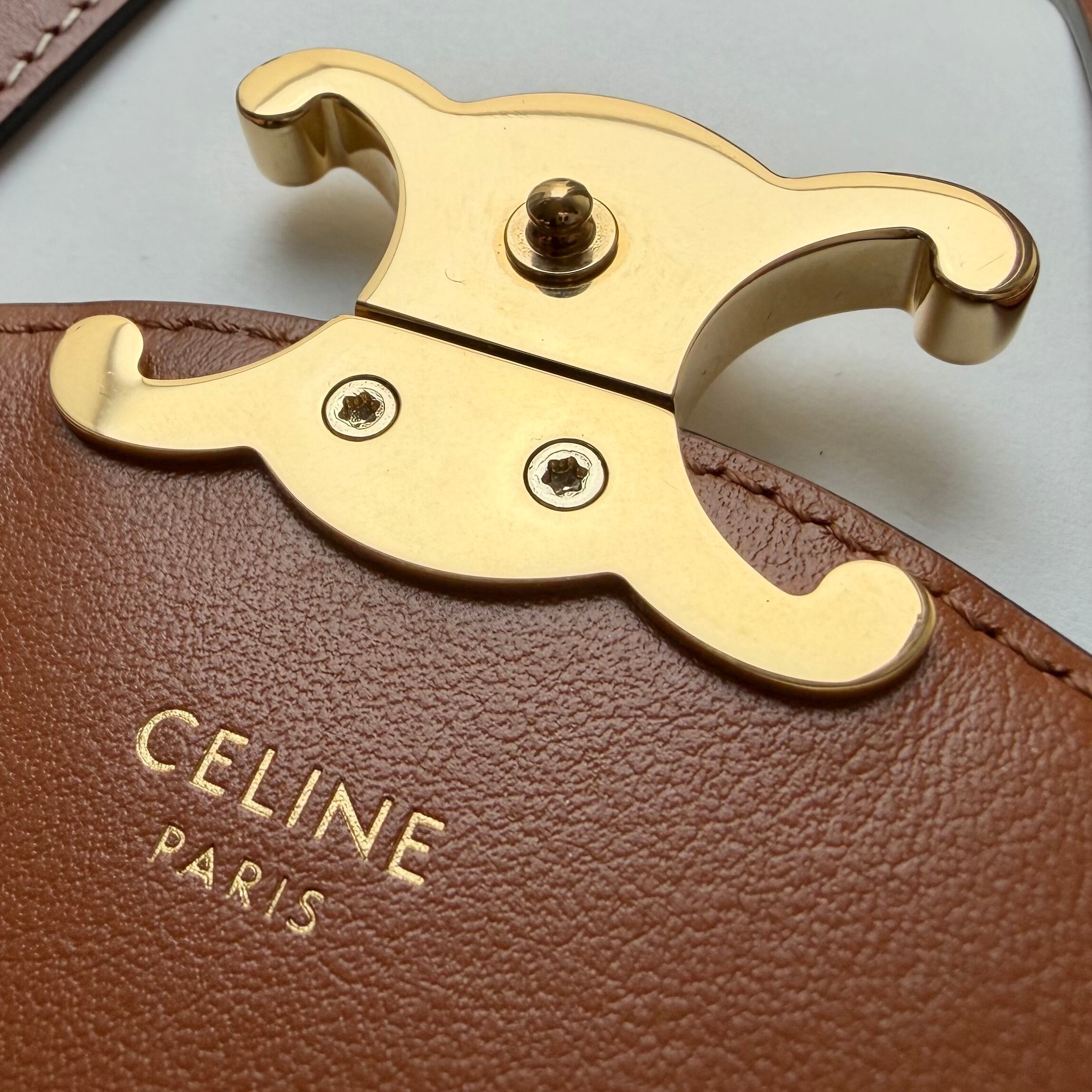 CELINE Triomphe Phone Pouch Triomphe Canvas | BRAND RESORT Online