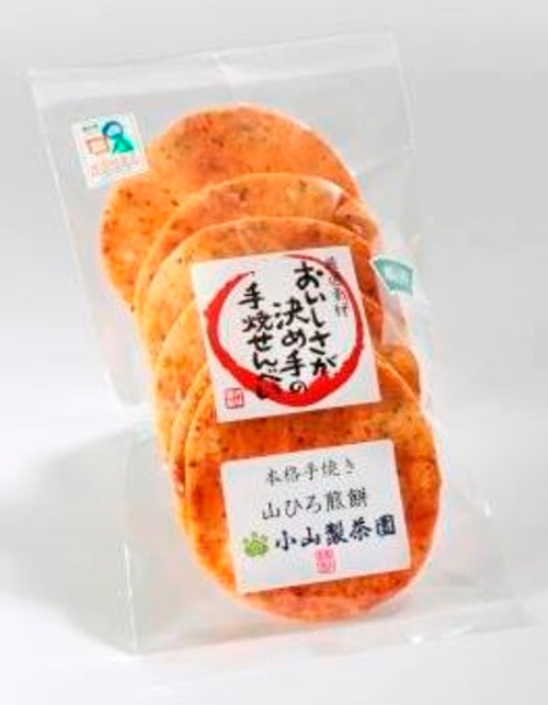 本格手焼き　うす焼き煎餅青のり６枚入り