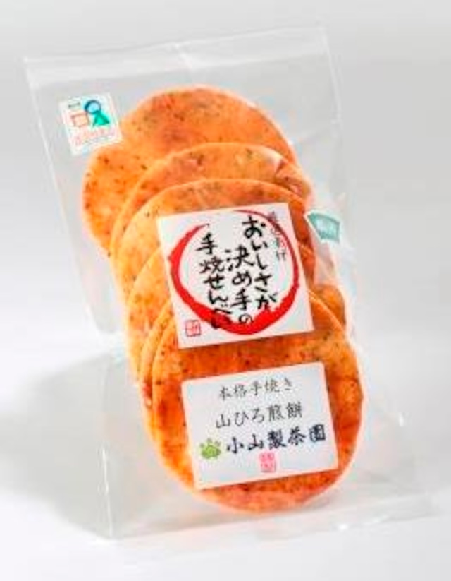 本格手焼き　うす焼き煎餅青のり６枚入り