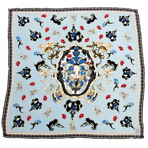 German Vintage Silk Scarf