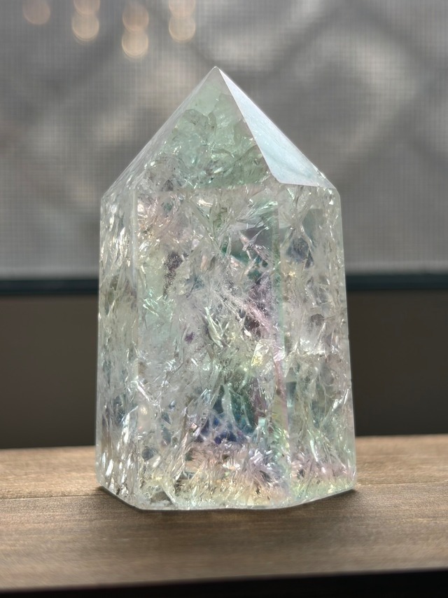 エンジェルオーラ　アイリスクラッククォーツ　LEM05