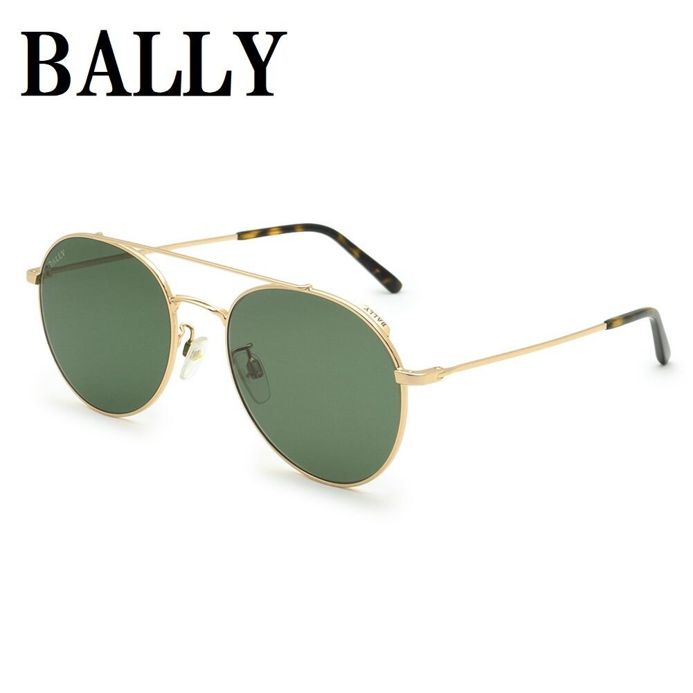 BALLY SUNGLASSES BY0100-H 28F 60 BROWN GOLD バリー サングラス UV