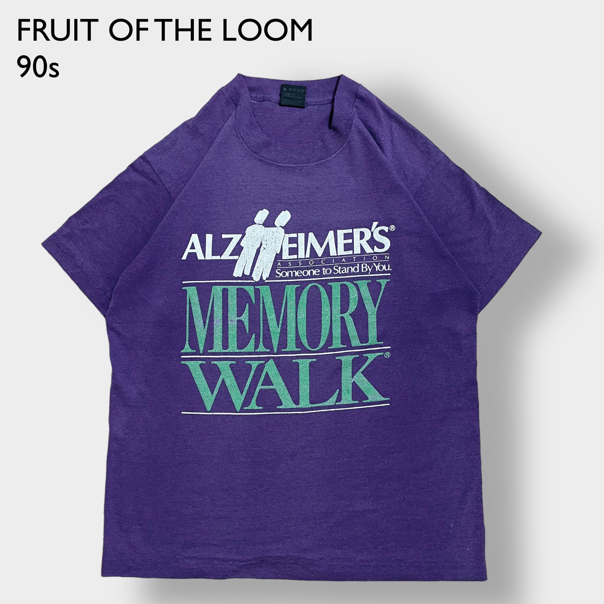 90s USA製 FRUIT OF THE LOOM tシャツ 釣り プリント