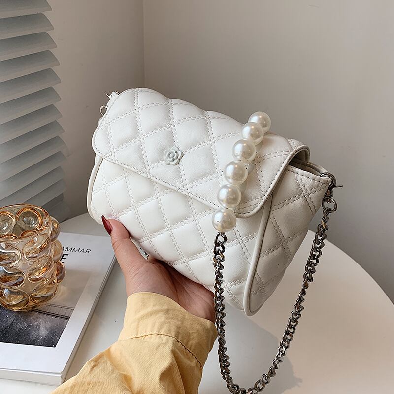 チェーン サマー 夏物 スクウェア メッセンジャーバッグ 手作りハンドバック51111839767