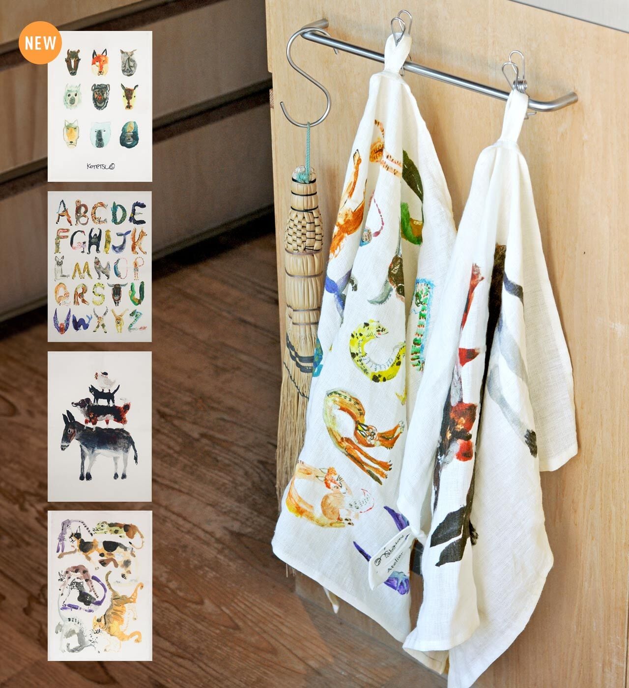 【雑貨】キッチンタオル Atelier KOTETSU