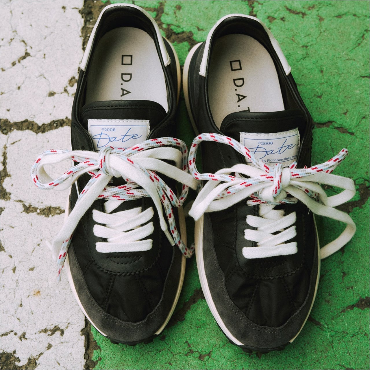D.A.T.E.(デイト) ATHLETA NYLON スニーカー BLACK | ARISS