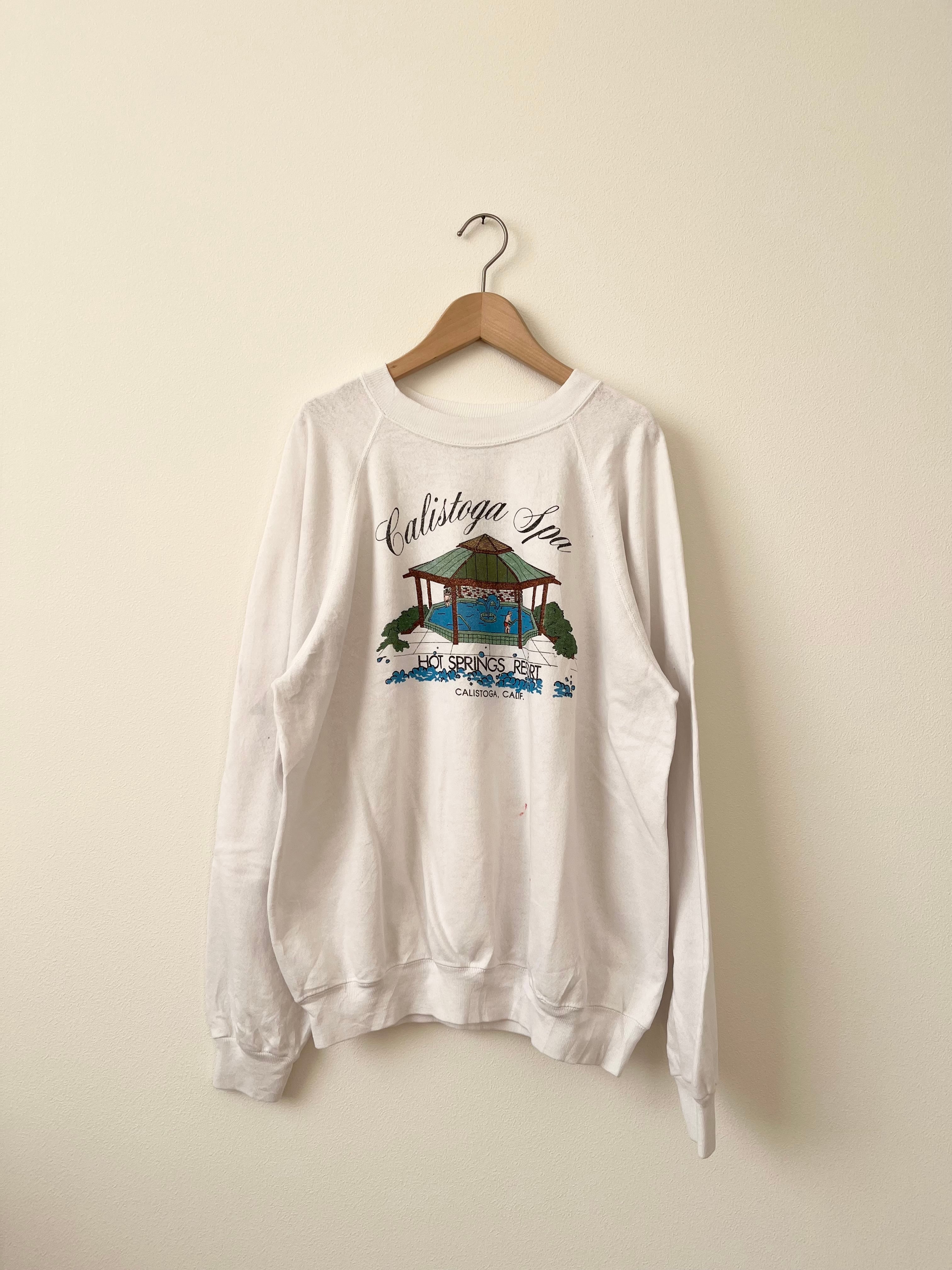 古着 80'S Hanes スウェット" calistoga spa"