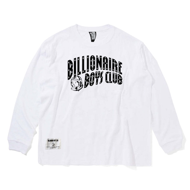 【Billionare Boys Club】COTTON L/S T-SHIRT ARCH LOGO