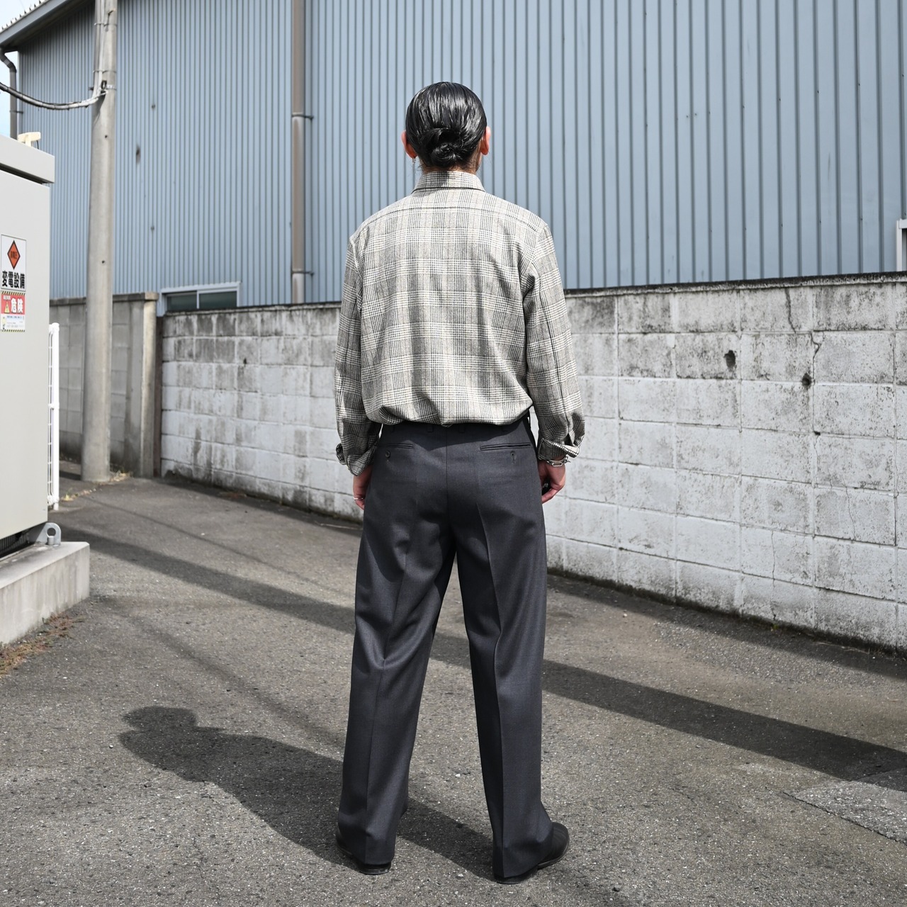 山内 / ヘビーウールツイル・サイドシームレスパンツ
