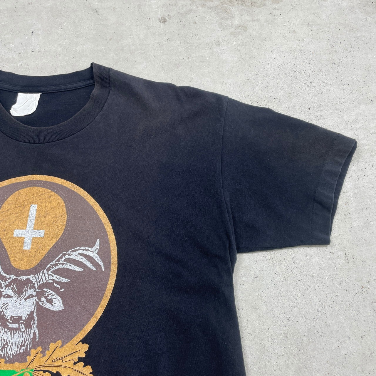 90年代 UNKNOWN パロディTシャツ イエガーマイスター お酒 メンズL相当 