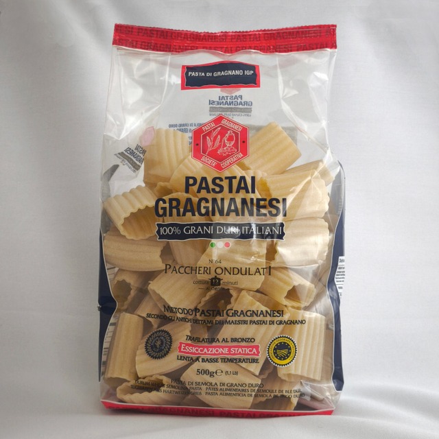 パッケリ・オンドゥラーティ　PACCHERI ONDULATI