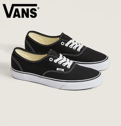 VANS ヴァンズ オーセンティック メンズ スニーカー 定番 AUTHENTIC Black VN000EE3BLK