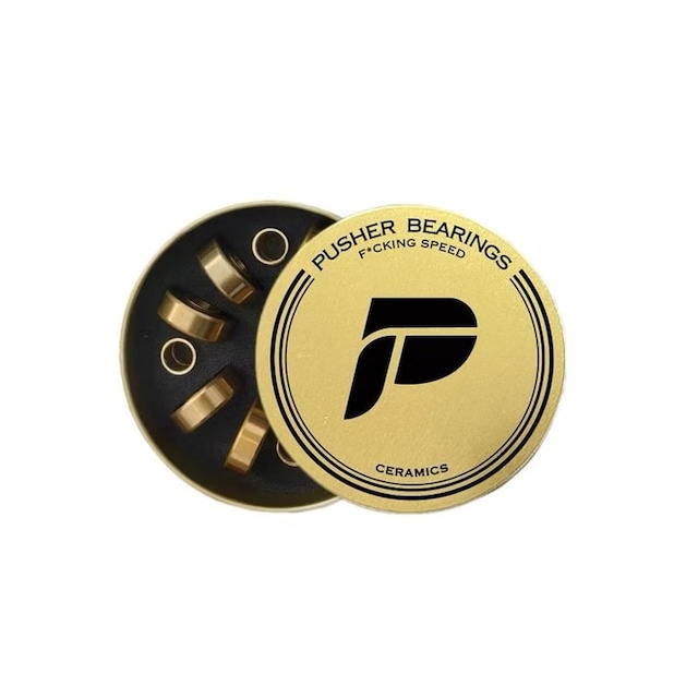 PUSHER BEARINGS / Pusher F*cking Speed Ceramic Bearings Gold