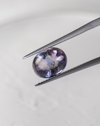 バフトップオーバルカット10×8mm #638【硝子の宝石】箔入