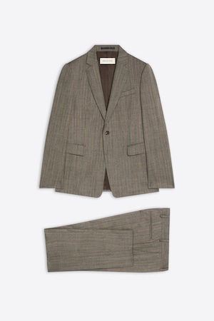 DRIES VAN NOTEN【KIEL 3256 M.W.SUIT -GREY MELANGE-】