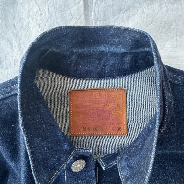 Levi’s 506XX デニムジャケット バレンシア工場製 画像11