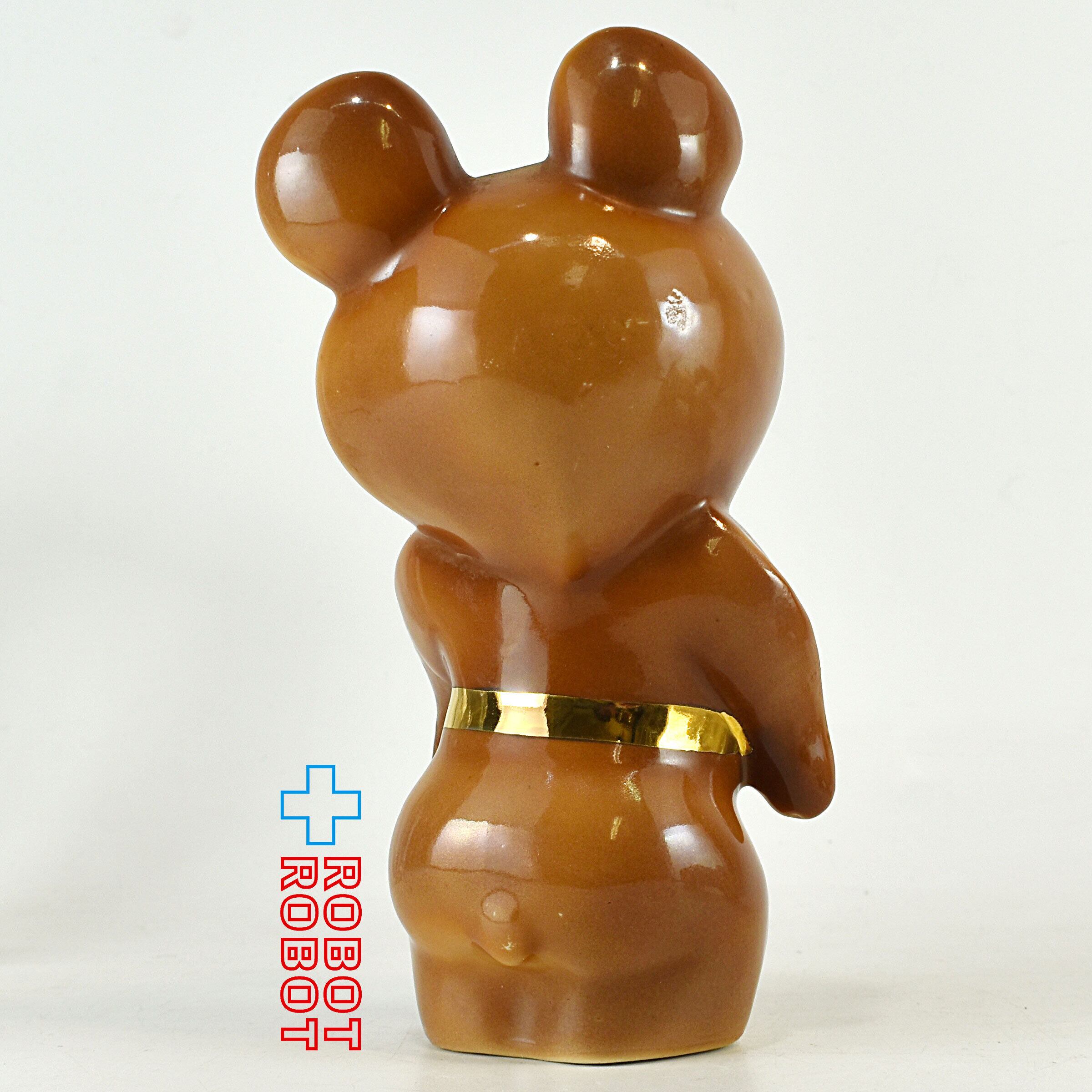 こぐまのミーシャ モスクワオリンピック マスコット陶器フィギュア