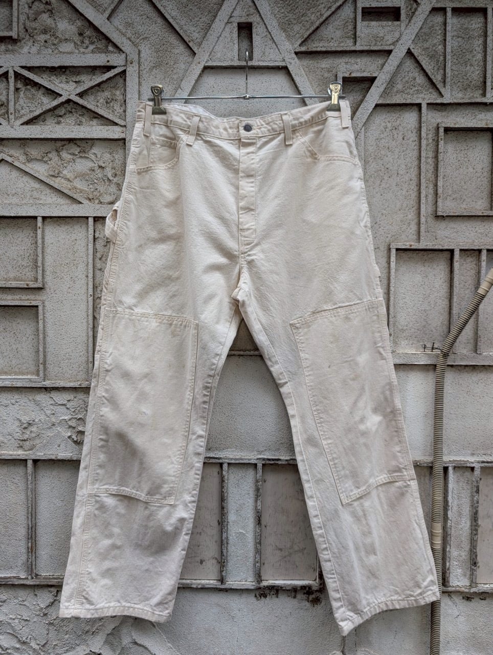 "DICKIES" damage double knee painter pants