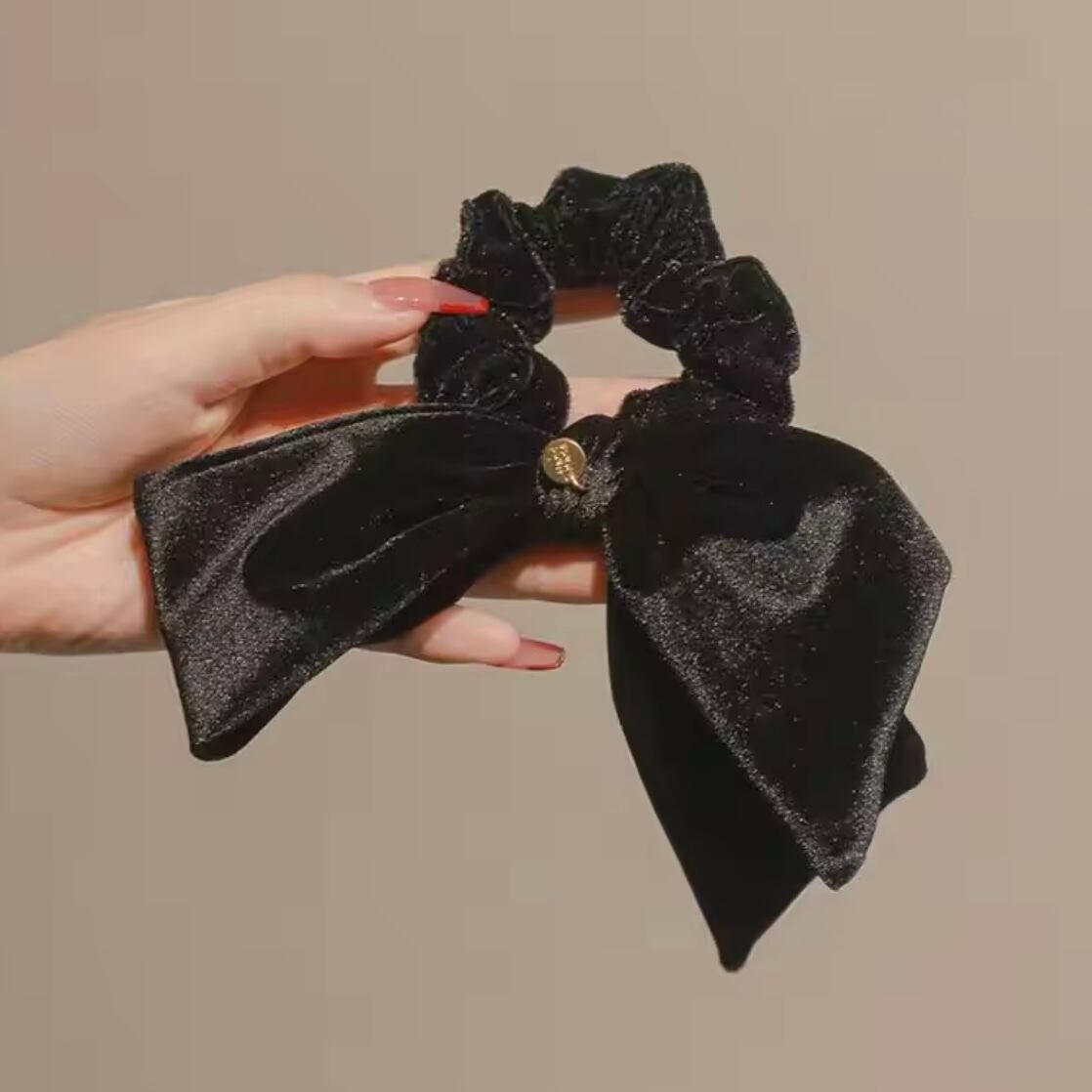 ribbon velor chou chou