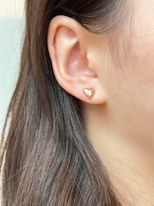 Heart earring