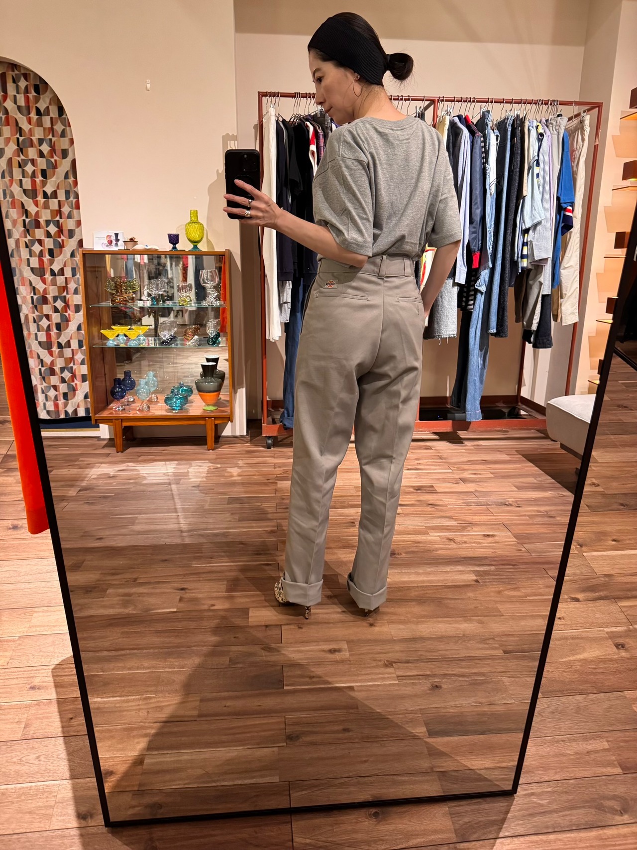 【Dead stock】1990's "Dickies"レディース ワークパンツ MADE IN USA