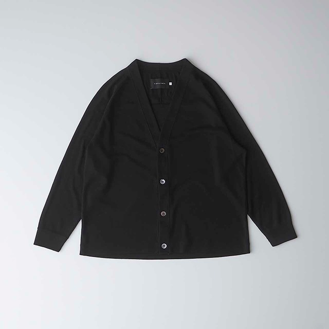 CURLY&Co./SEERSUCKER SNAP BUTTON CARDIGAN