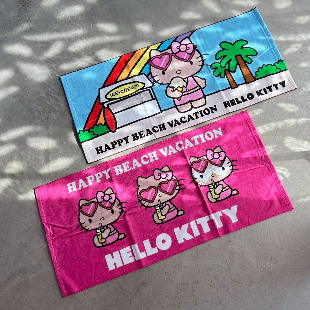 日焼けキティ HELLOW KITTY ハローキティ ハンドタオル | LIFE is goods