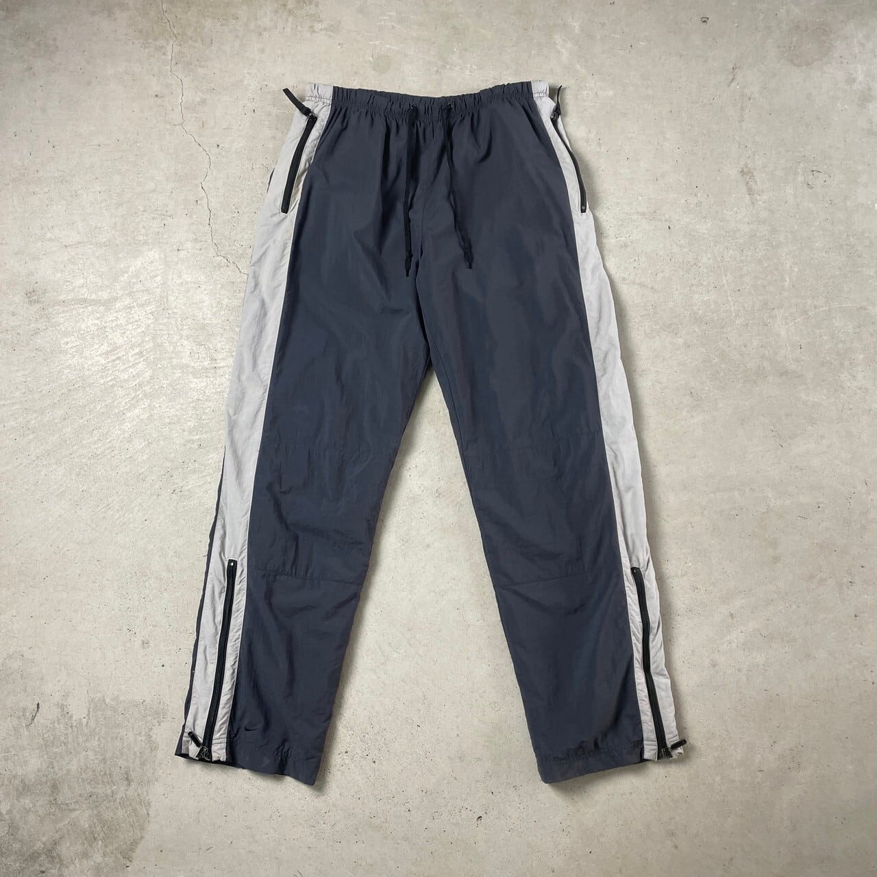 00年代 NIKE ナイキ サイドライン ナイロンパンツ メンズL 古着 00s 