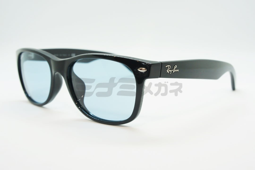 【純正ライトカラー】Ray-Ban サングラス NEW WAYFARER RB2132-F 601/64 55サイズ ウェリントン  ニューウェイファーラー レイバン 正規品 ブルー