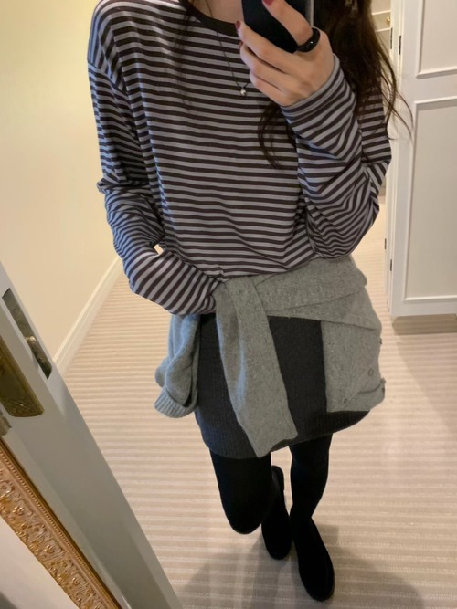 (P.Y.T) buddy border tee / 3color