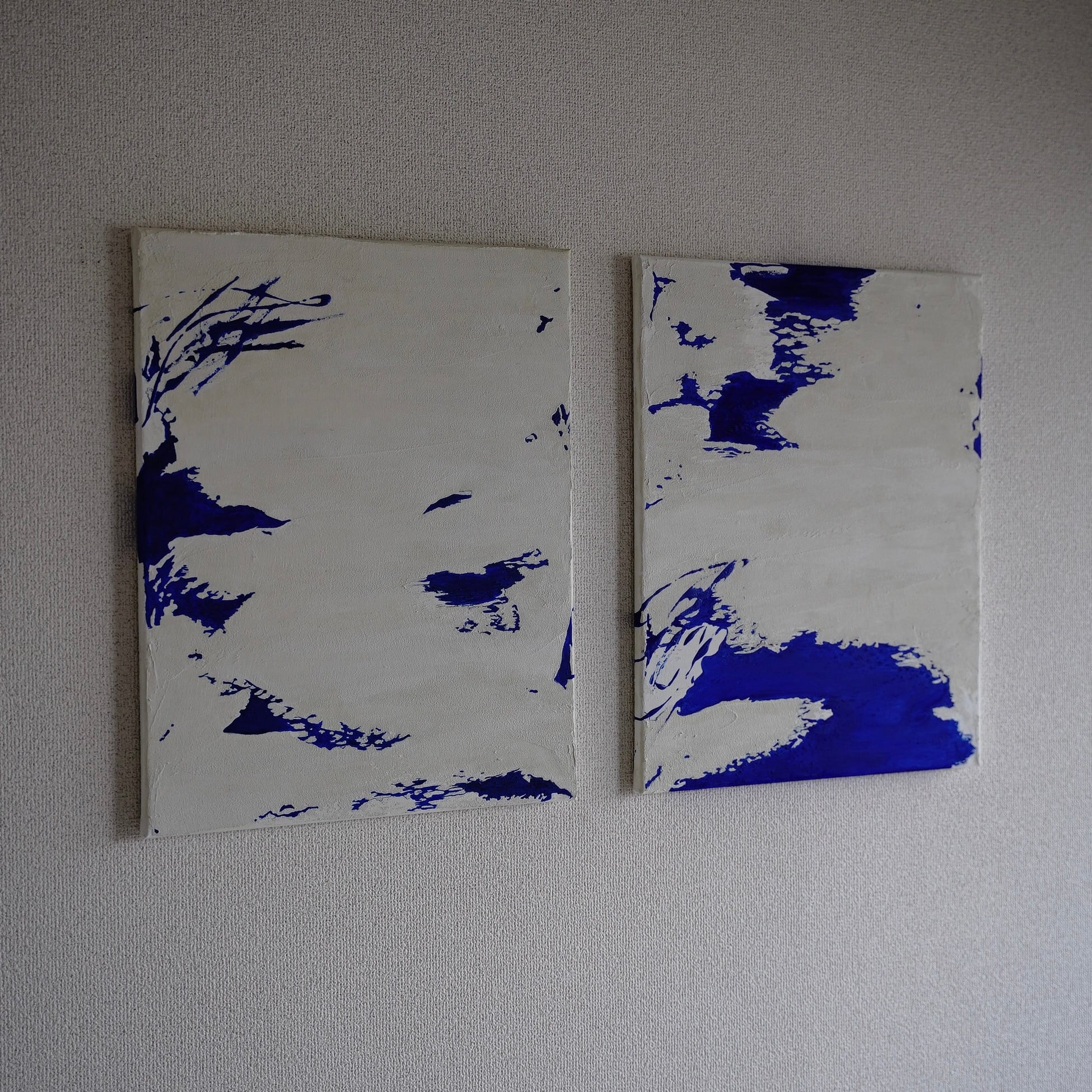 呼吸する青/Breathing blue