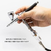 YFFSFDC エアブラシホース 1.8M ナイロン編組 エアブラシ用 エアーホース エアポンプ接続ホース エアブラシホース ブレードホース 1/8 1/4 接続用 フィッティング ジョイント付き