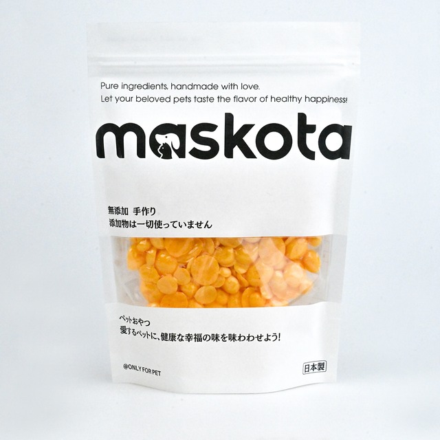 maskota 無添加 手作り 国産 羊乳パウダーと卵黄スナック  ペットおやつ 100g