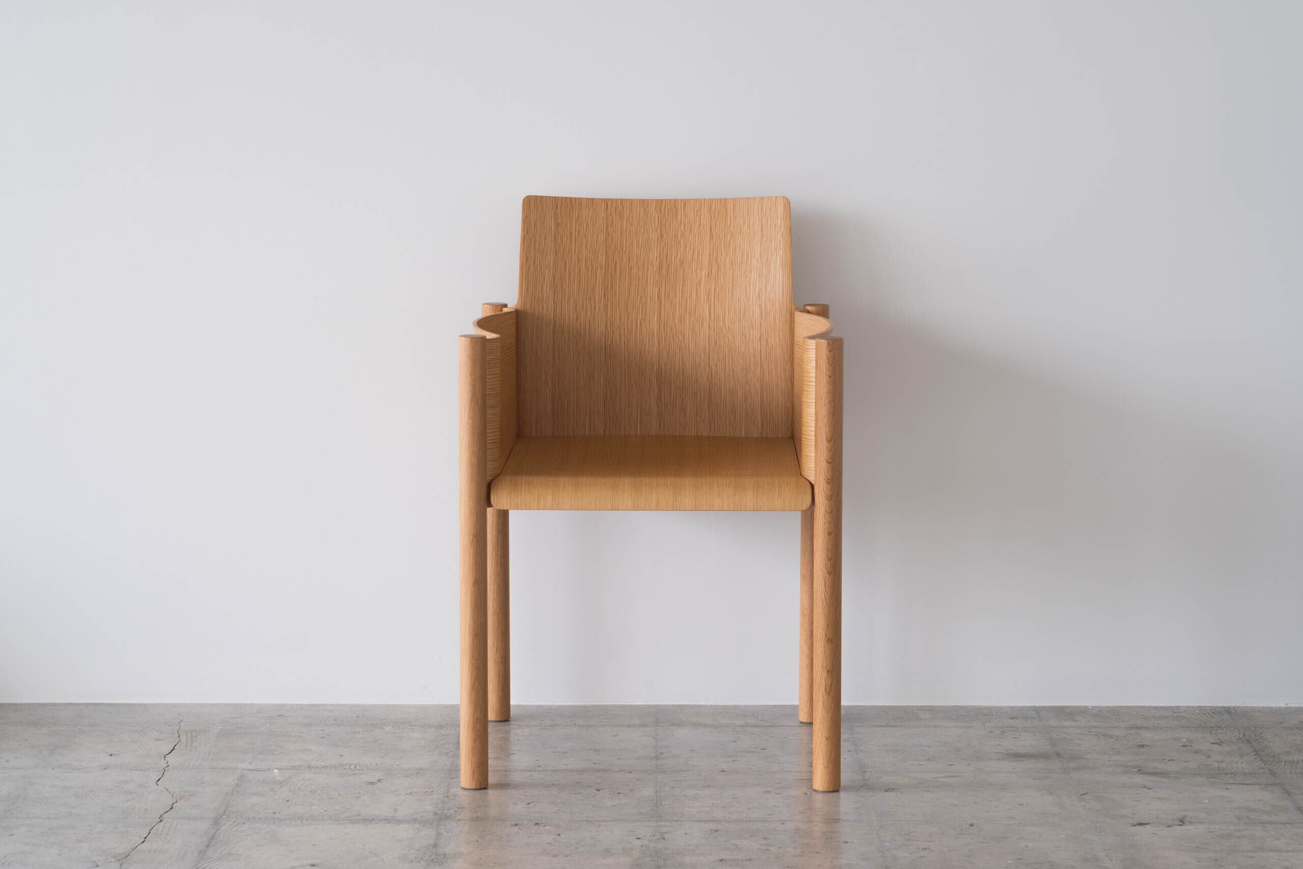 Kawara Armchair(Wooden Seat) | CONCEPT STORE A.