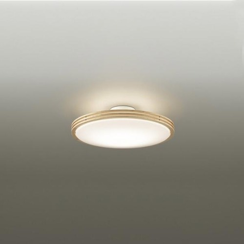 コストコ再販商品 大光電機 LEDシーリングライト 12畳 調光/調色 カジュアルオーク DXL-81385