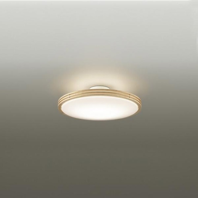 コストコ再販商品 大光電機 LEDシーリングライト 12畳 調光/調色 カジュアルオーク DXL-81385