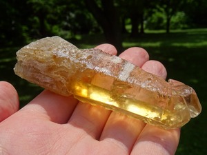 「Yellow Masters Quartz」マガダスカル天然シトリン、メルティング（３）