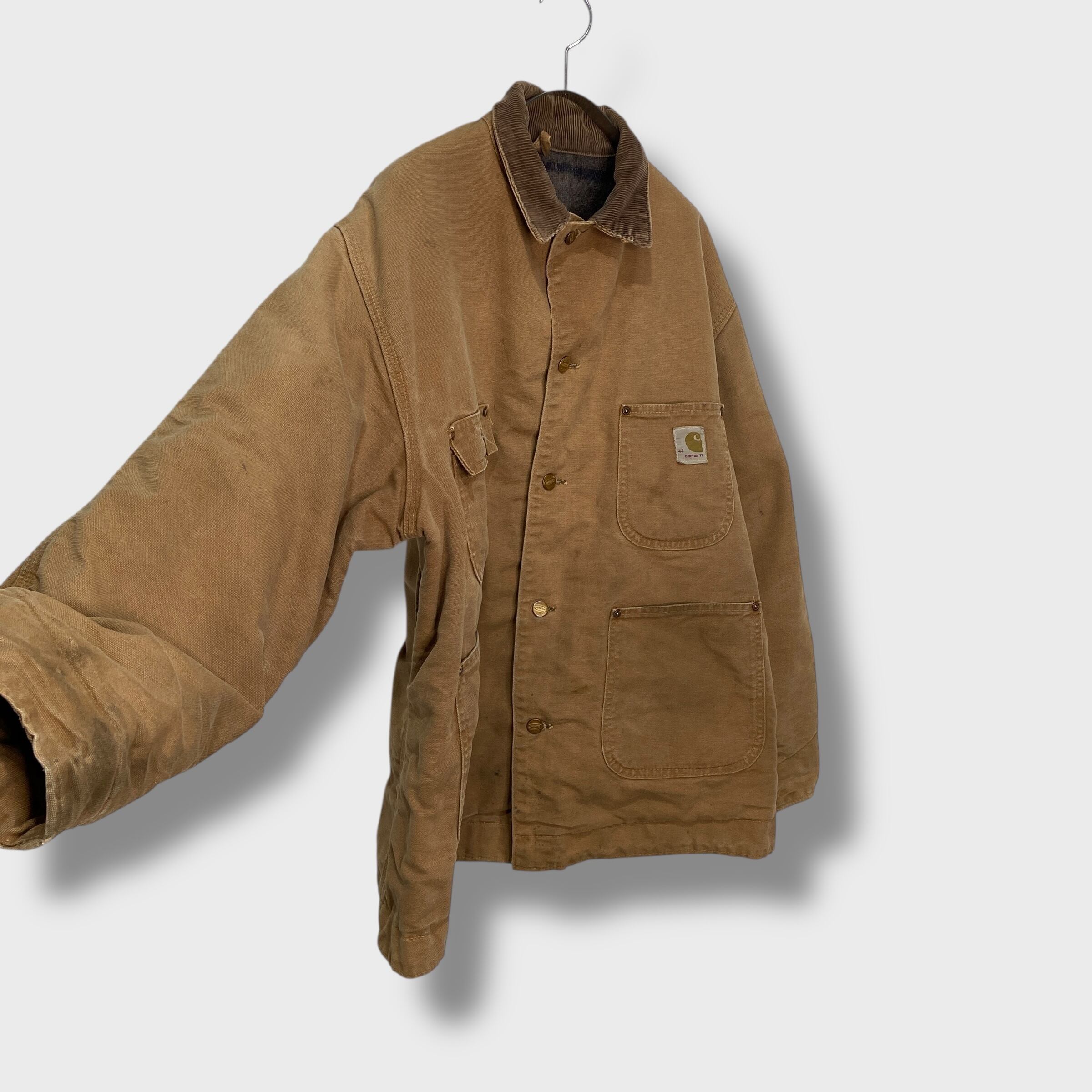 Carhartt 60s 70s ミシガンチョアコート サイズ44 デカCボタン | 古着