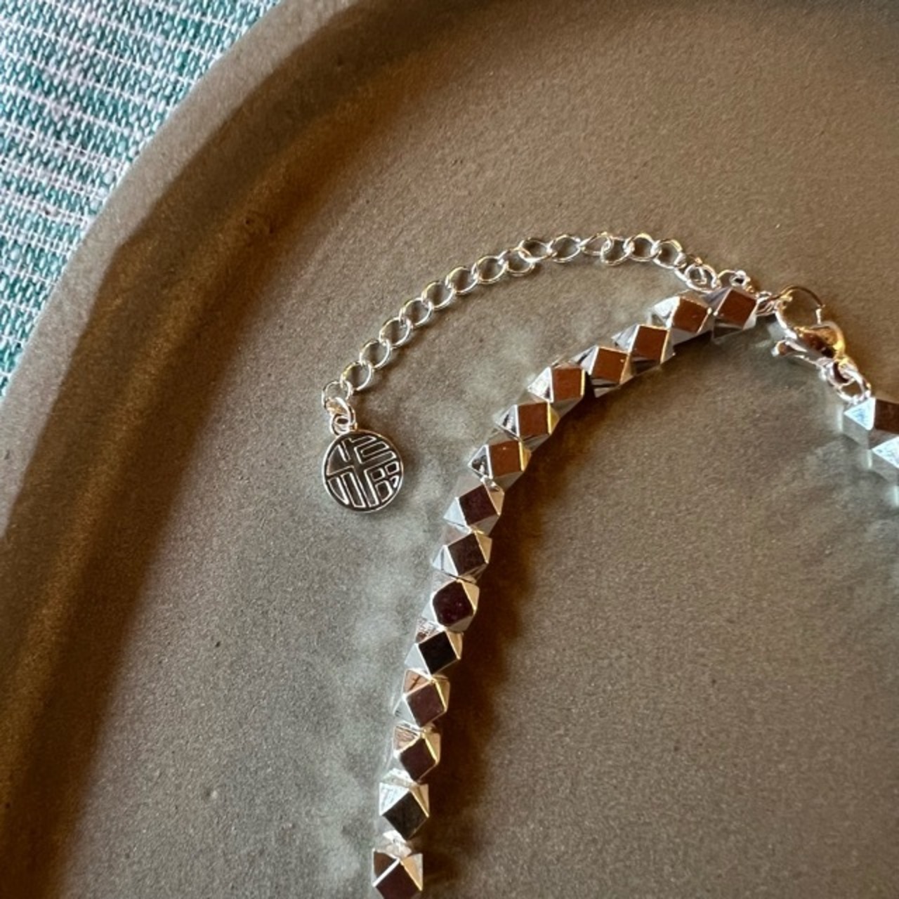 TOPANGA Jewelry　LUSTER LINK necklace　ラスターリンクネックレス　シルバー　ネックレス　シンプル　　silver　necklace　simple