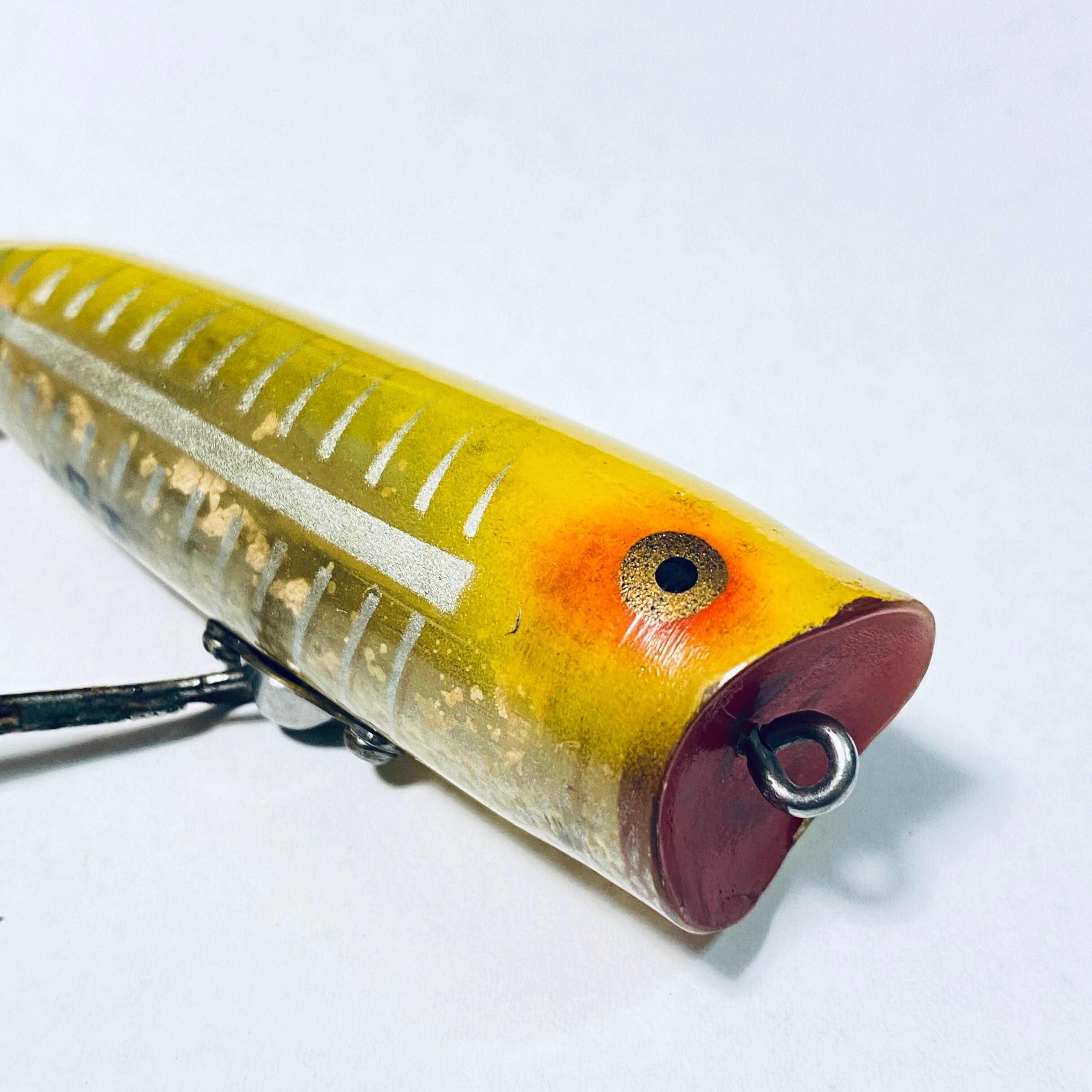 Leurre De Pêche Fantôme Vintage Heddon Chugger - Fabriqué Au Japon