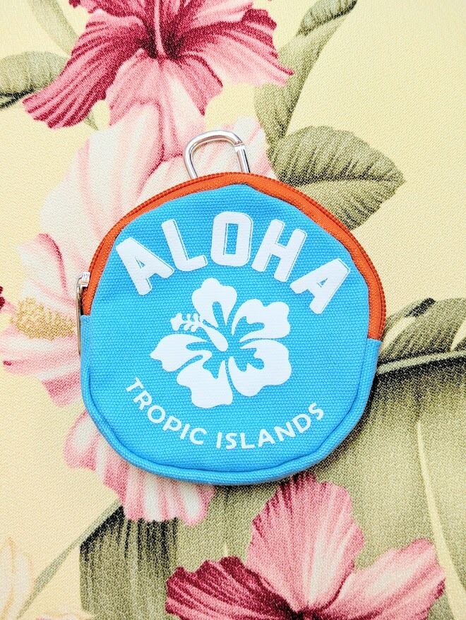 アイカネラウンドポーチ(LIGHT BLUE)