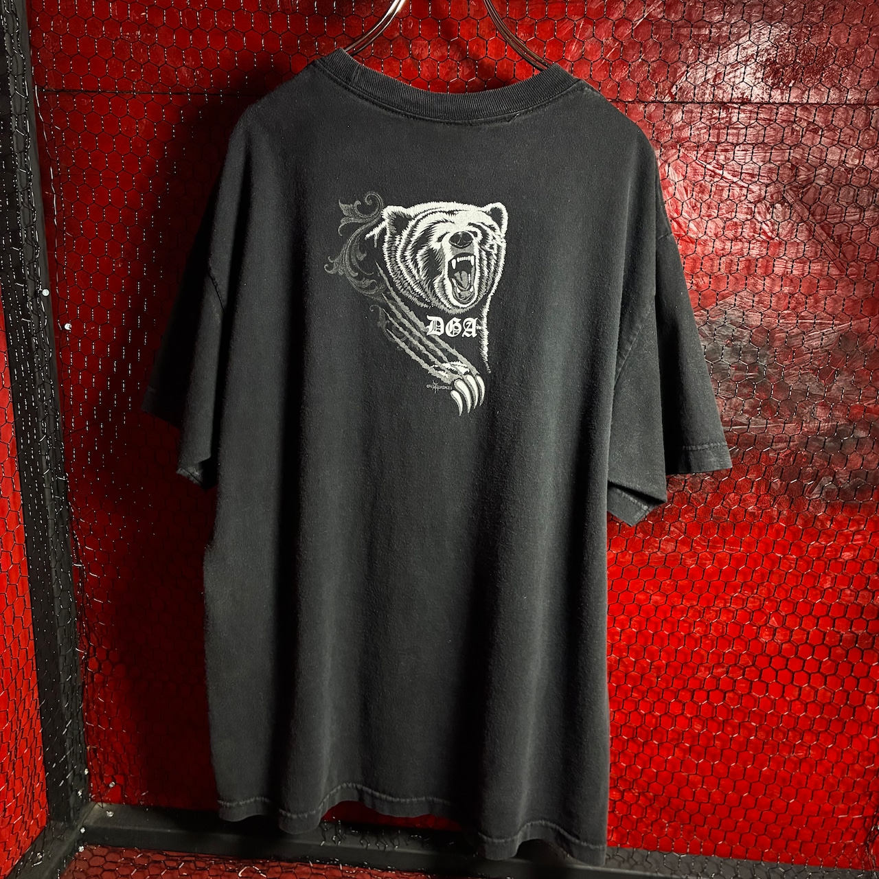 DOA メキシコ製 グラフィックTシャツ セクシーギャル ブラック