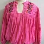 70s mexican embroidery blouse