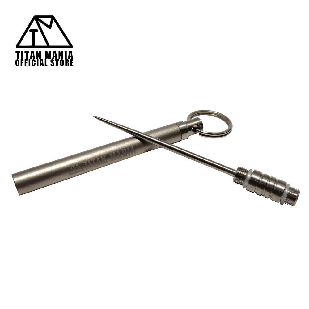 つまようじ 爪楊枝 チタン製 携帯用 便利 おしゃれ 軽量 防水 フルーツ