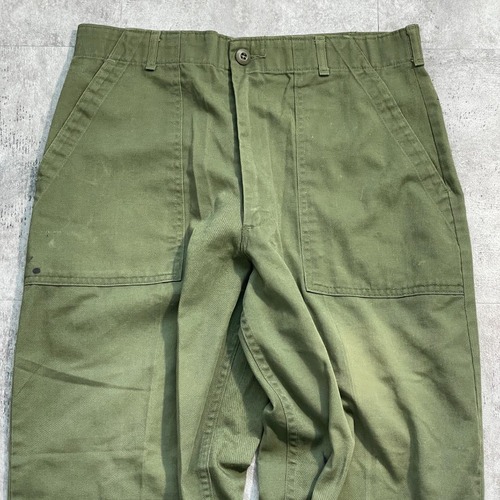 70-80s アメリカ軍 実物 OG-507 ベイカーパンツ 34/29 w31 詳細写真4