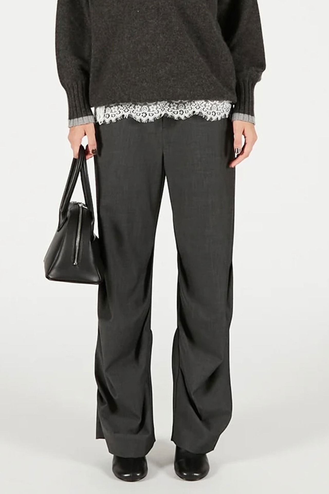 【25AW】PRANK PROJECT プランクプロジェクト / Hem Tuck Drape Pants / ドレープパンツ - 1