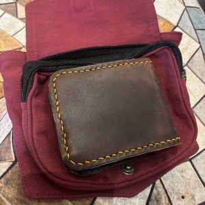 シンプル2wayウエストポーチ