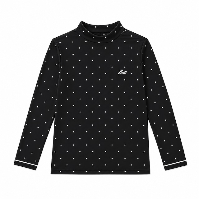 POLKA MOCK LS (BLK)