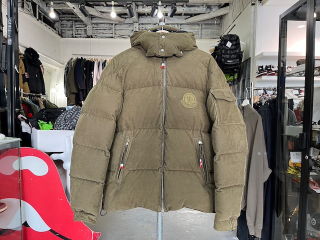 MONCLER 1952+VALEXTRA DERVAUX FRARES DOWN JACKET CAORDUROY T4 08862