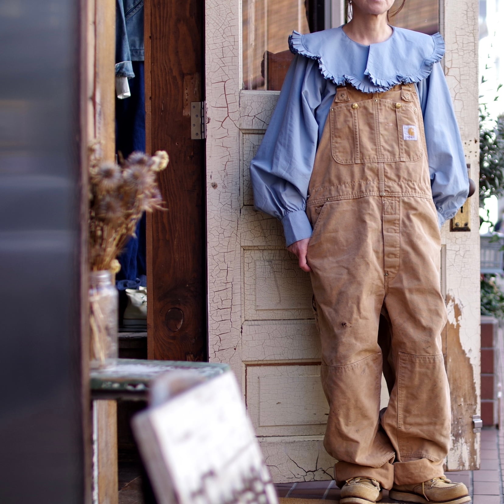 1990s Carhartt Double knee Overall / 90年代 アメリカ製 カーハート 